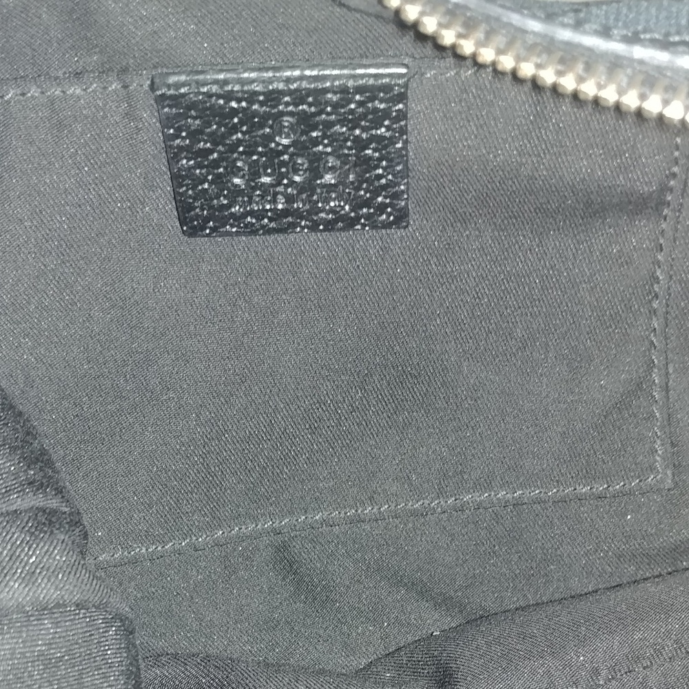 Authentic Gucci Canvas Hobo Shoulder Bag EUC - Picture 7 of 8